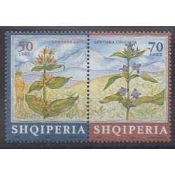 Albanie - 2000 - No 2532/2533 - Fleurs