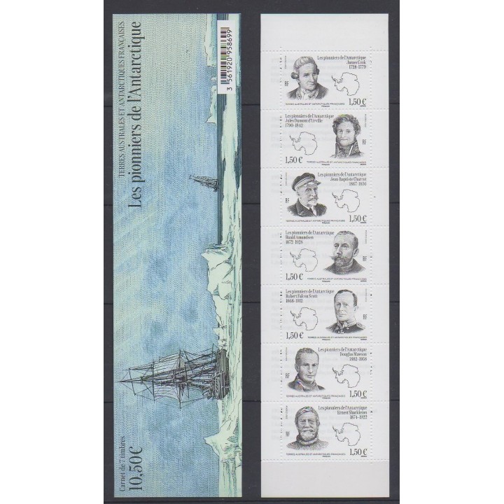 Buy this stamp of FSAL of the year 2022 (Les pionniers de l'Antarctique).