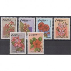 Cape Verde - 1980 - Nb 437/442 - Flowers