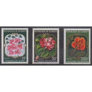 Buy this set of stamps of Djibouti of the year 1978 (Nb 483/485).