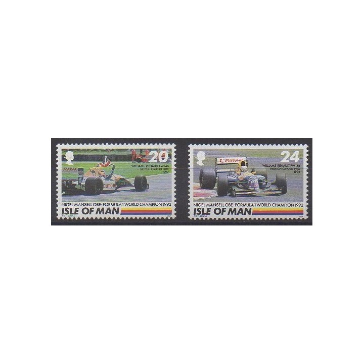 Acheter cette série de timbres de l'île de Man  de l'année 1992 (No 562/563).