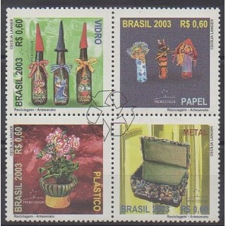 Buy this set of stamps of Brazil of the year 2003 (Nb 2831/2834).