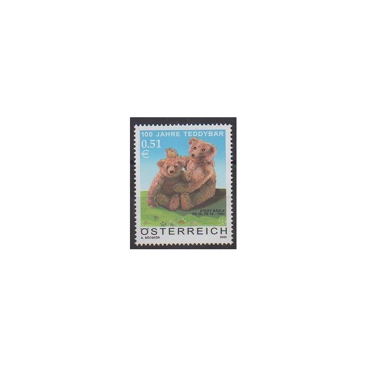 Acheter ce timbre d'Autriche de l'année 2002 (No 2217).