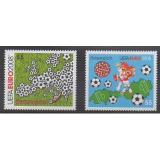 Acheter cette série de timbres d'Autriche de l'année 2008 (No 2537/2538).