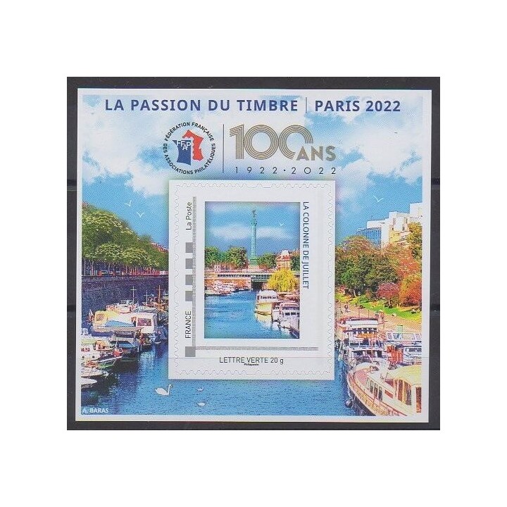 Acheter ce feuillet de France de l'année 2022 (No FFAP 20).
