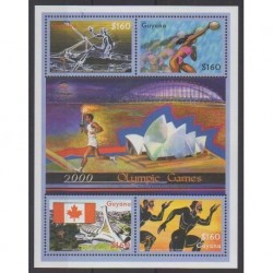 Guyana - 2000 - No 5060/5063 - Jeux Olympiques d'été