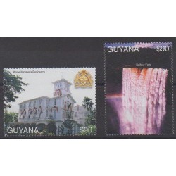 Guyana - 2001 - No 5245/5246 - Sites