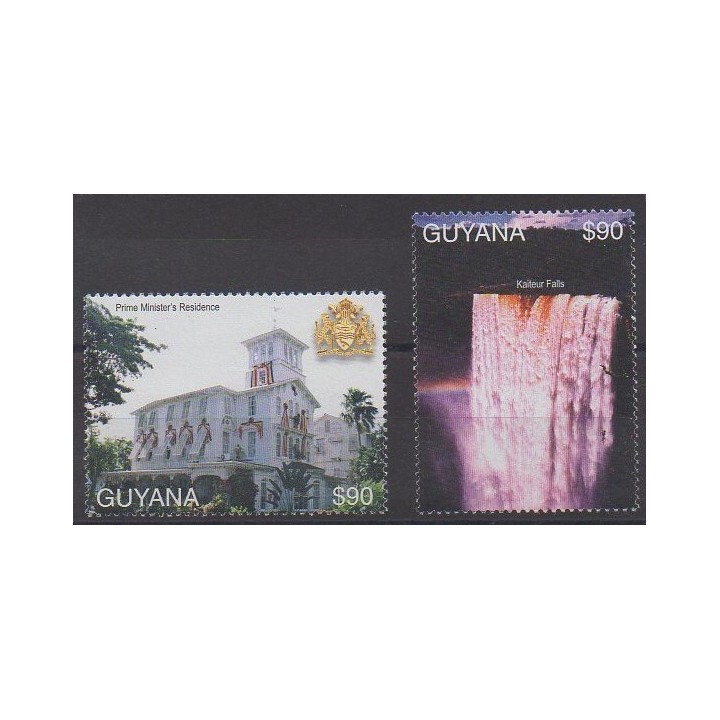 Acheter cette série de timbres de Guyana de l'année 2001 (No 5245/5246).
