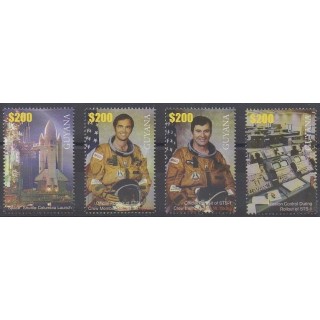 Acheter cette série de timbres de Guyana de l'année 2006 (No 5871/5874).
