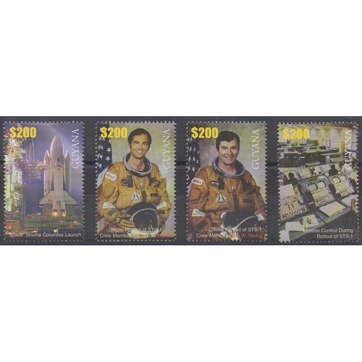 Buy this set of stamps of Guyana of the year 2006 (Nb 5871/5874).