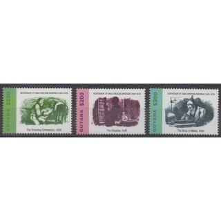Buy this set of stamps of Guyana of the year 2005 (Nb 5830/5832).