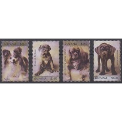 Guyana - 2007 - Nb 5897/5900 - Dogs