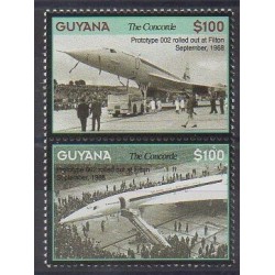 Guyana - 2007 - Nb 5950/5951 - Planes