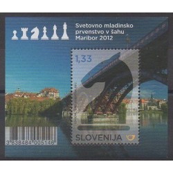 Slovénie - 2012 - No BF64 - Échecs