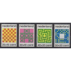 Netherlands - 1973 - Nb 990/993 - Chess