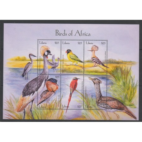 Liberia - 2001 - No 3431/3436 - oiseaux