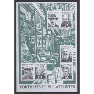 Acheter ce bloc-feuillet de France de l'année 2022 (No BF Portraits de philatélistes).