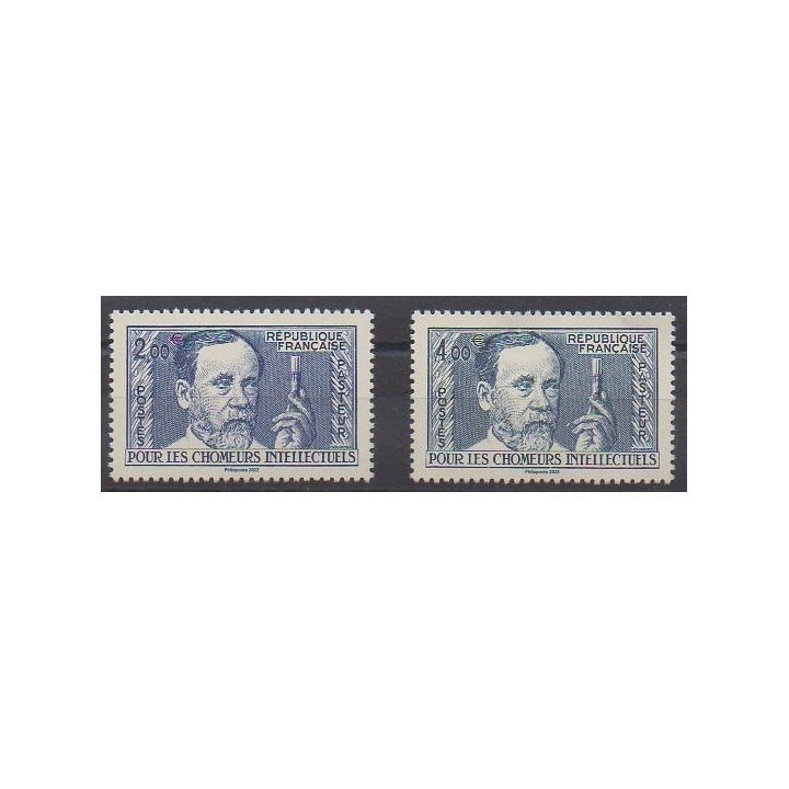 Buy this stamp of France of the year 2022 (Louis Pasteur (2 et 4 )).
