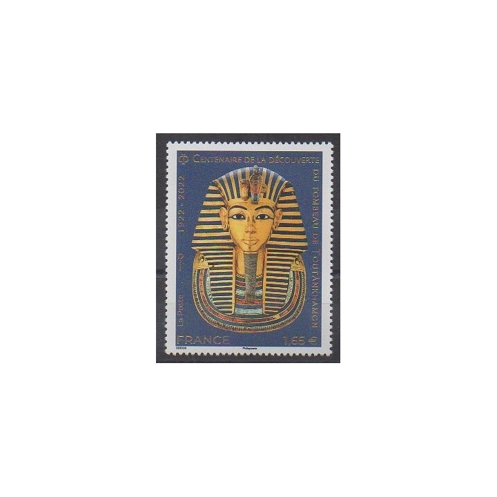 Buy this stamp of France of the year 2022 (Tombeau de Toutânkhamon).