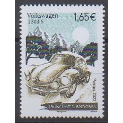 French Andorra - 2022 - Nb 876 - Cars