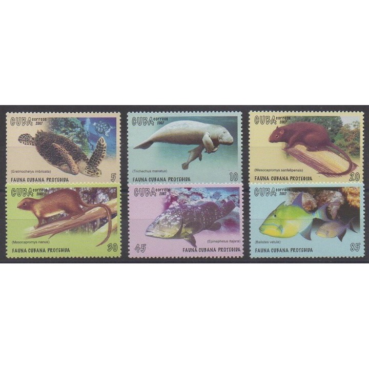 Acheter cette série de timbres  de l'année 2007 (No 4520/4525).