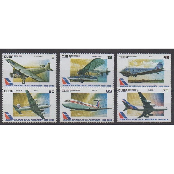 Acheter cette série de timbres  de l'année 2009 (No 4750/4755).