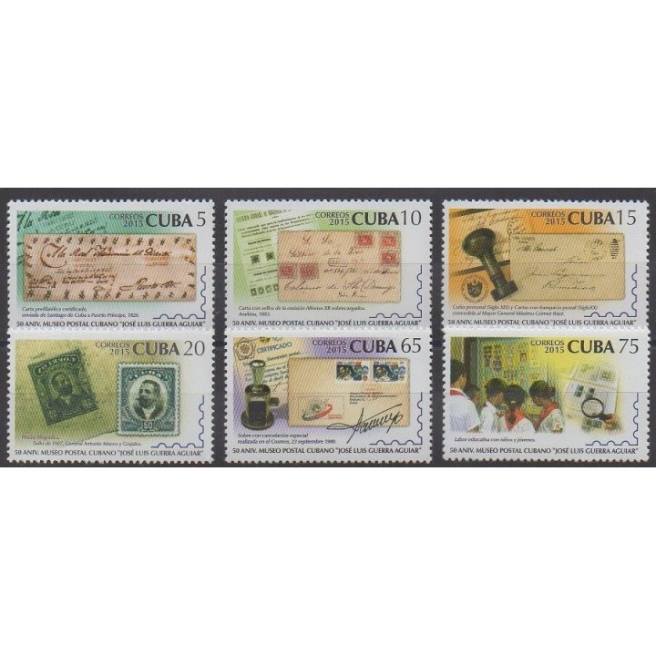 Acheter cette série de timbres  de l'année 2015 (No 5315/5320).