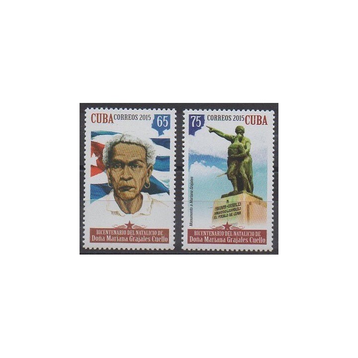 Buy this set of stamps  of the year 2015 (Nb 5417/5418).