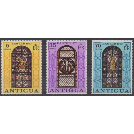 Antigua - 1973 - Nb 295/297 - Easter