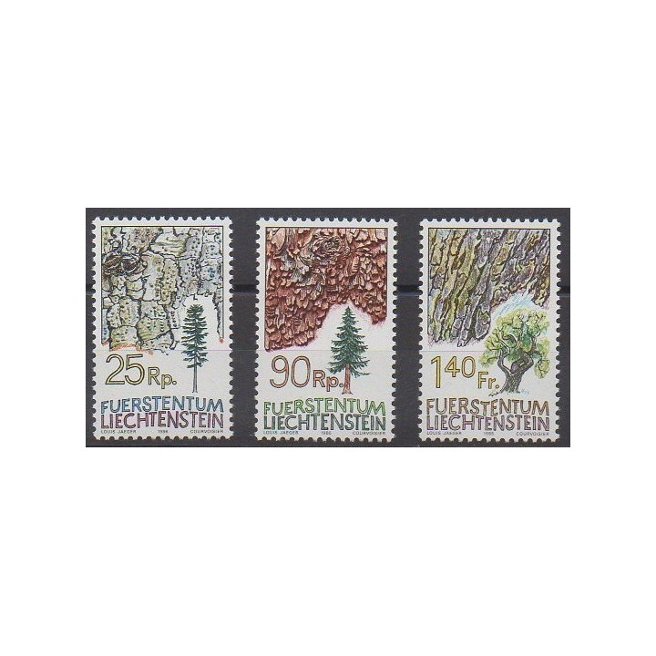 Acheter cette série de timbres du Liechtenstein  de l'année 1986 (No 854/856).