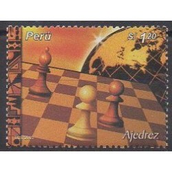 Pérou - 2004 - No 1352 - Échecs