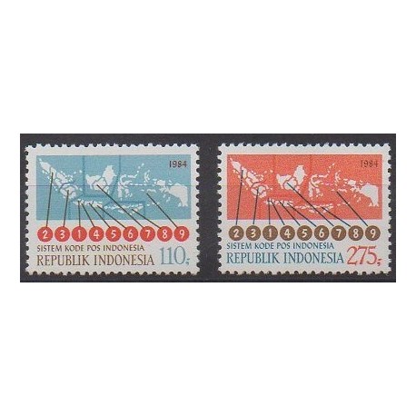 Indonésie - 1984 - No 1040/1041