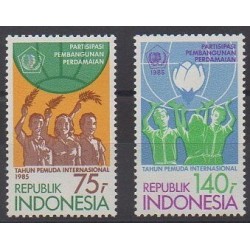 Indonésie - 1985 - No 1059/1060