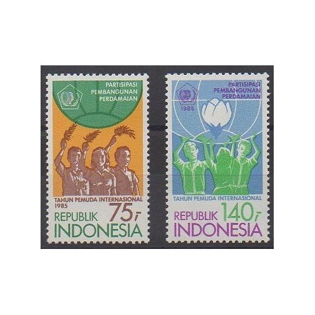 Indonésie - 1985 - No 1059/1060