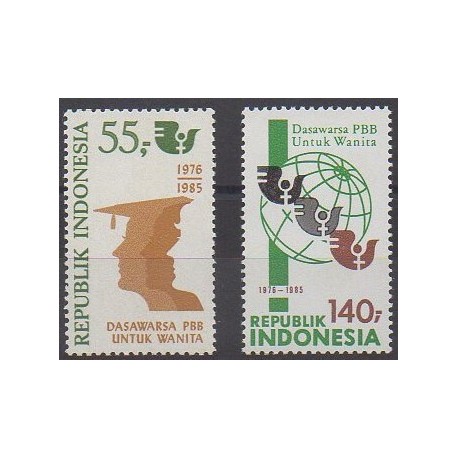 Indonesia - 1985 - Nb 1061/1062
