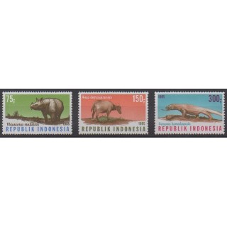 Acheter cette série de timbres d'Indonésie de l'année 1985 (No 1075/1077).