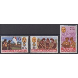 Indonésie - 1986 - No 1089/1091 - Scoutisme
