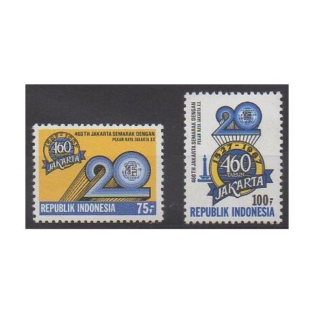 Indonesia - 1987 - Nb 1119/1120