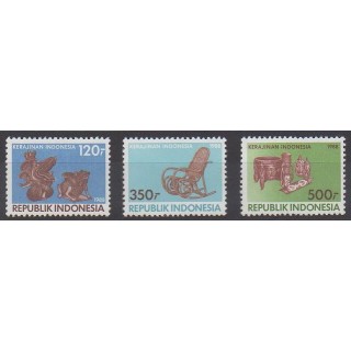 Buy this set of stamps of Indonesia of the year 1988 (Nb 1137/1139).