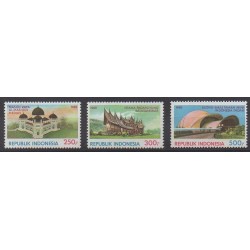 Indonésie - 1988 - No 1166/1168 - Tourisme