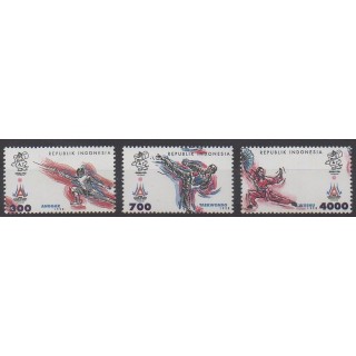 Acheter cette série de timbres d'Indonésie de l'année 1998 (No 1621/1623).