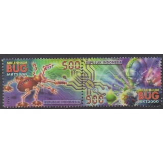 Buy this set of stamps of Indonesia of the year 1999 (Nb 1704/1705).