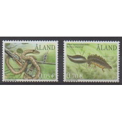 Aland - 2002 - No 199/200 - Reptiles