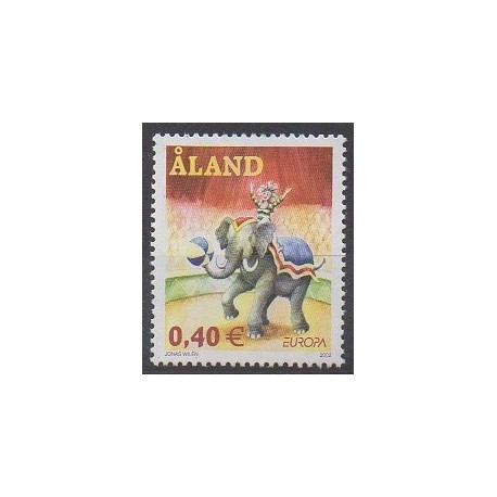 Aland - 2002 - Nb 207 - Circus or magic - Europa