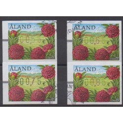 Aland - 2007 - No TD16 - Fleurs - Oblitérés