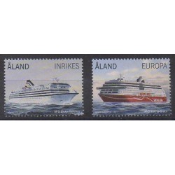 Aland - 2014 - Nb 386/387 - Boats