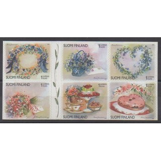 Acheter cette série de timbres de Finlande de l'année 2001 (No 1512/1517).