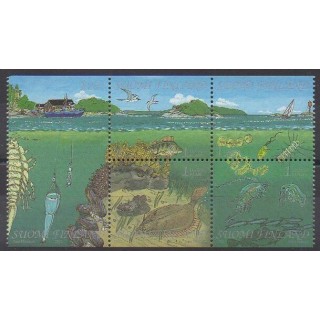 Acheter cette série de timbres de Finlande de l'année 2002 (No 1584/1588).