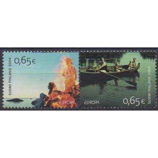 Buy this set of stamps of Finland of the year 2004 (Nb 1671/1672).