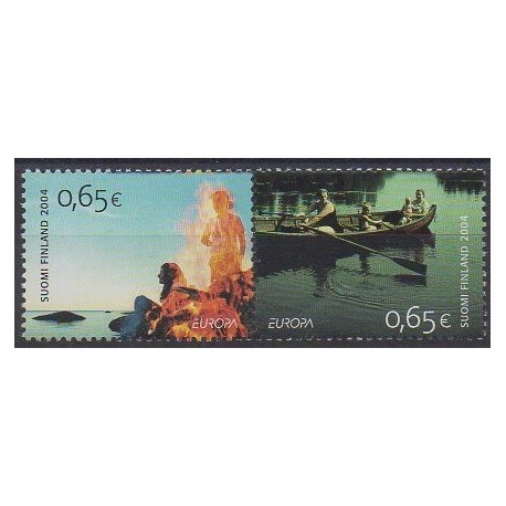 Finlande - 2004 - No 1671/1672 - Europa